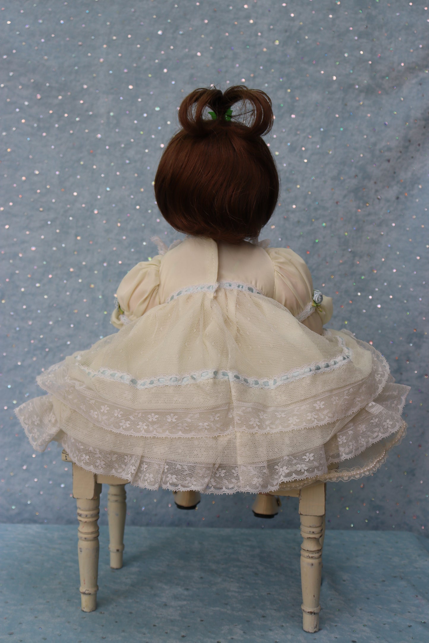 Molly - OOAK - 19" Sitting Porcelain Doll - from Dianna Effner mold - MAFD