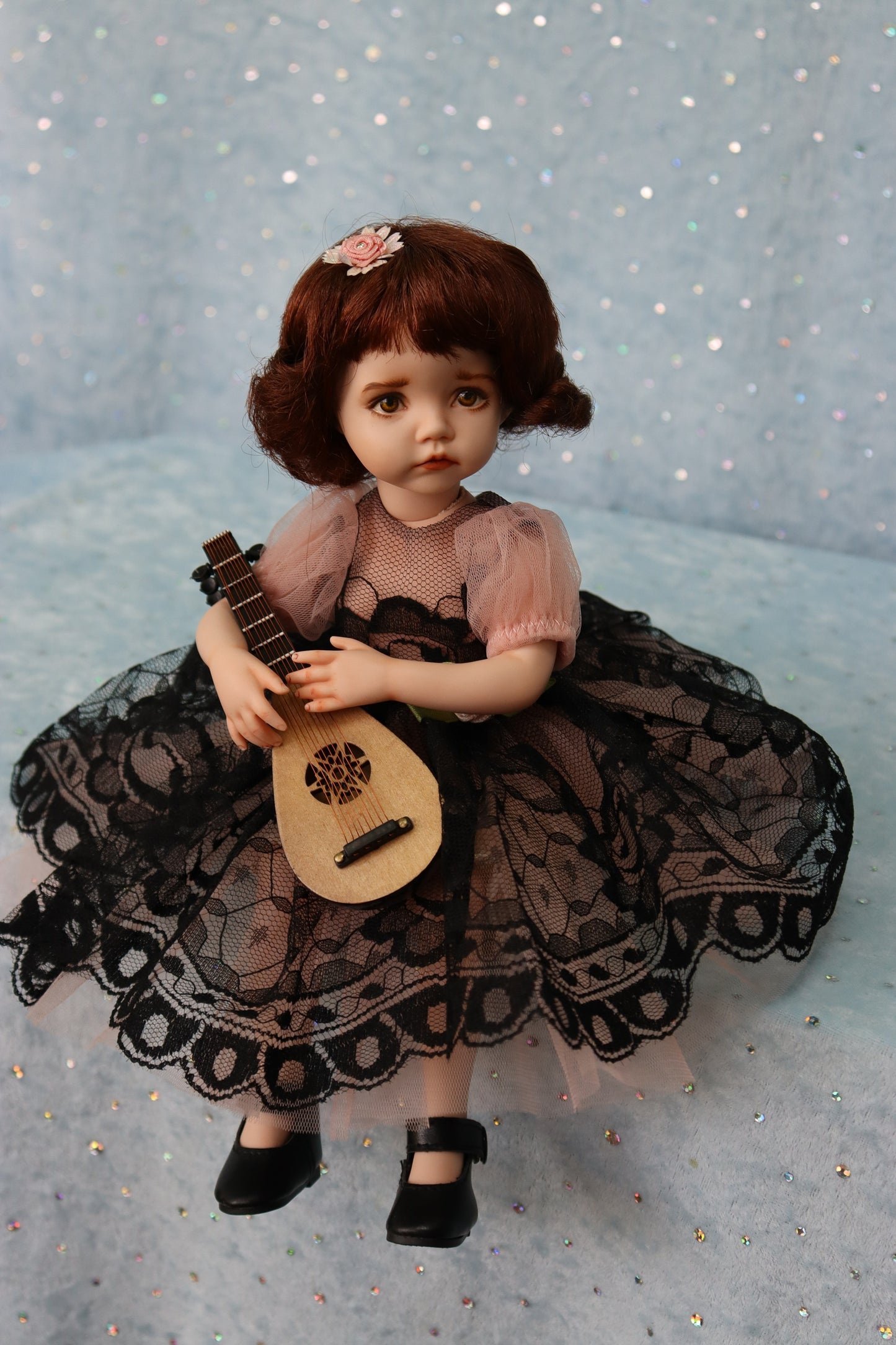 Molly - OOAK - 11" Porcelain Doll - from Dianna Effner mold Expressions - MAFD