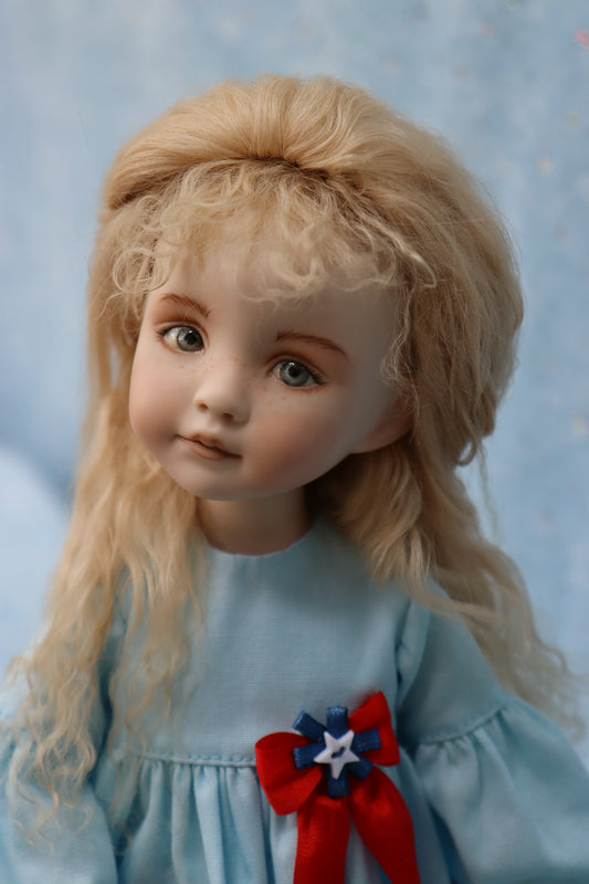 Allison - OOAK - 11" Porcelain Doll - from Dianna Effner mold - MAFD