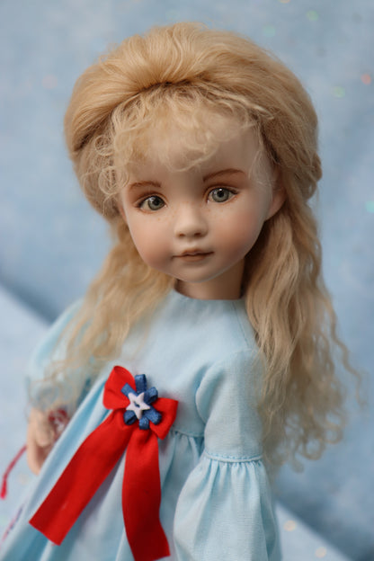 Allison - OOAK - 11" Porcelain Doll - from Dianna Effner mold - MAFD