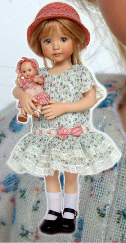 Allison- 10" - Porcelain Doll Kit - from Dianna Effner mold