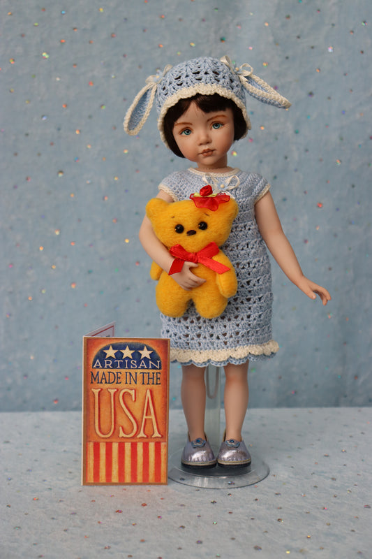 April - OOAK - 11" Porcelain Doll - from Dianna Effner mold - MAFD