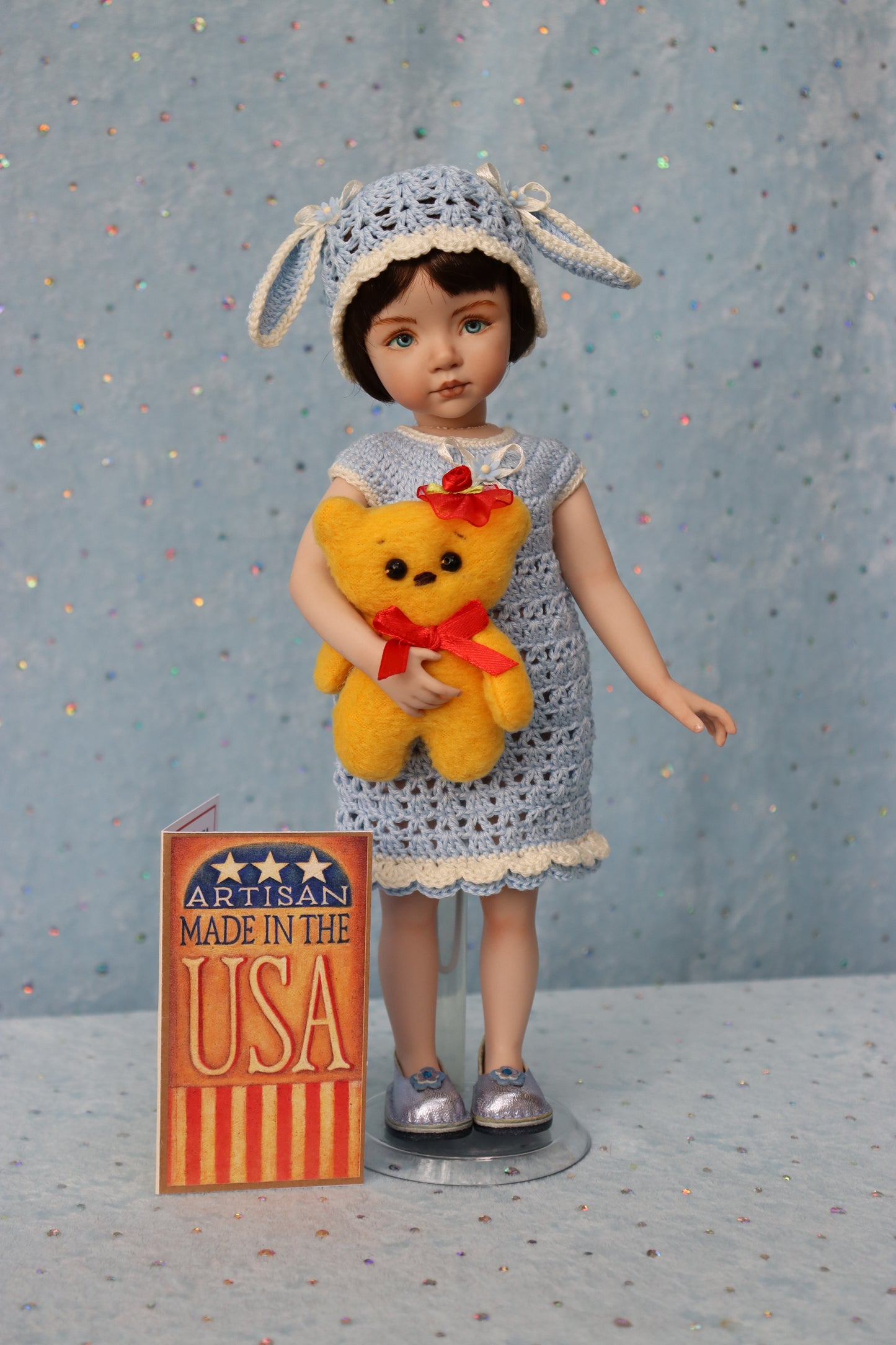 April - OOAK - 11" Porcelain Doll - from Dianna Effner mold - MAFD