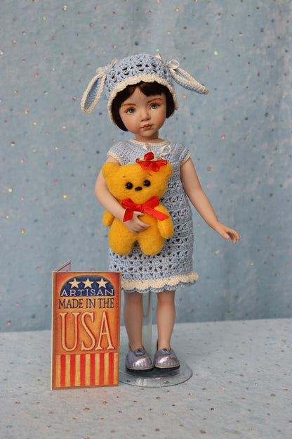 April - OOAK - 11" Porcelain Doll - from Dianna Effner mold - MAFD