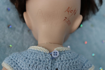 April - OOAK - 11" Porcelain Doll - from Dianna Effner mold - MAFD