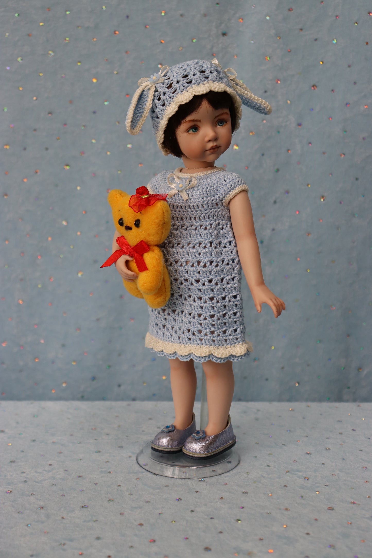 April - OOAK - 11" Porcelain Doll - from Dianna Effner mold - MAFD