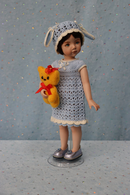 April - OOAK - 11" Porcelain Doll - from Dianna Effner mold - MAFD