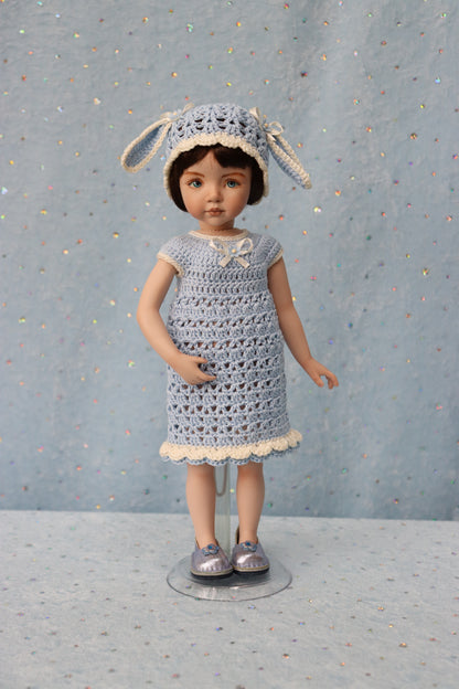 April - OOAK - 11" Porcelain Doll - from Dianna Effner mold - MAFD