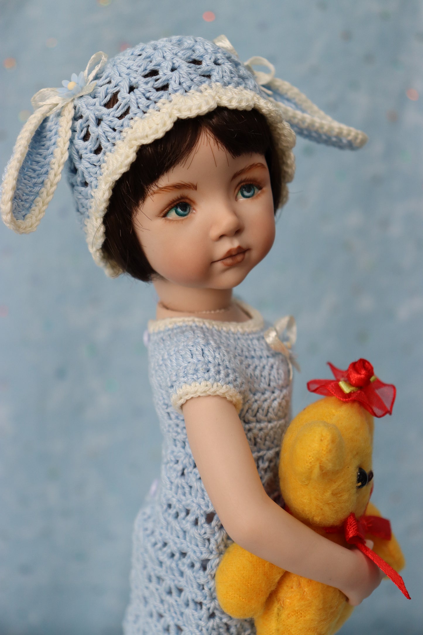 April - OOAK - 11" Porcelain Doll - from Dianna Effner mold - MAFD