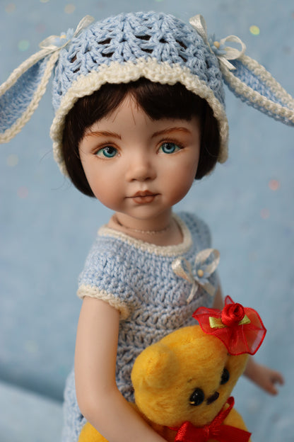 April - OOAK - 11" Porcelain Doll - from Dianna Effner mold - MAFD