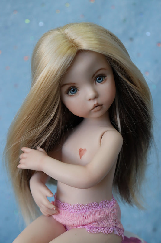 Bridget - OOAK - 11" Porcelain Doll - from Dianna Effner mold - MAFD