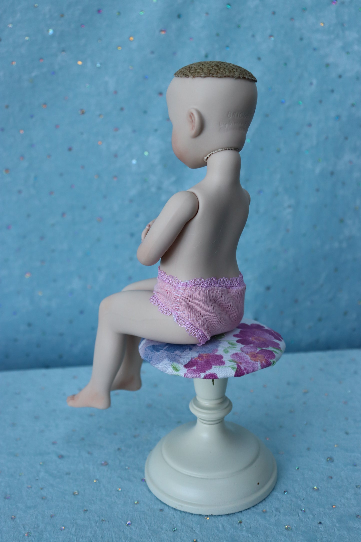 Bridget - OOAK - 11" Porcelain Doll - from Dianna Effner mold - MAFD