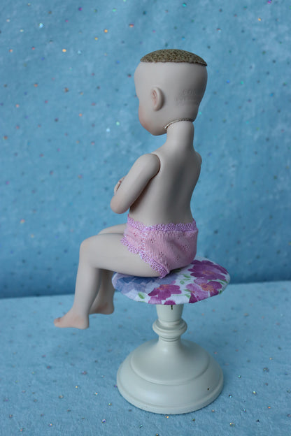 Bridget - OOAK - 11" Porcelain Doll - from Dianna Effner mold - MAFD