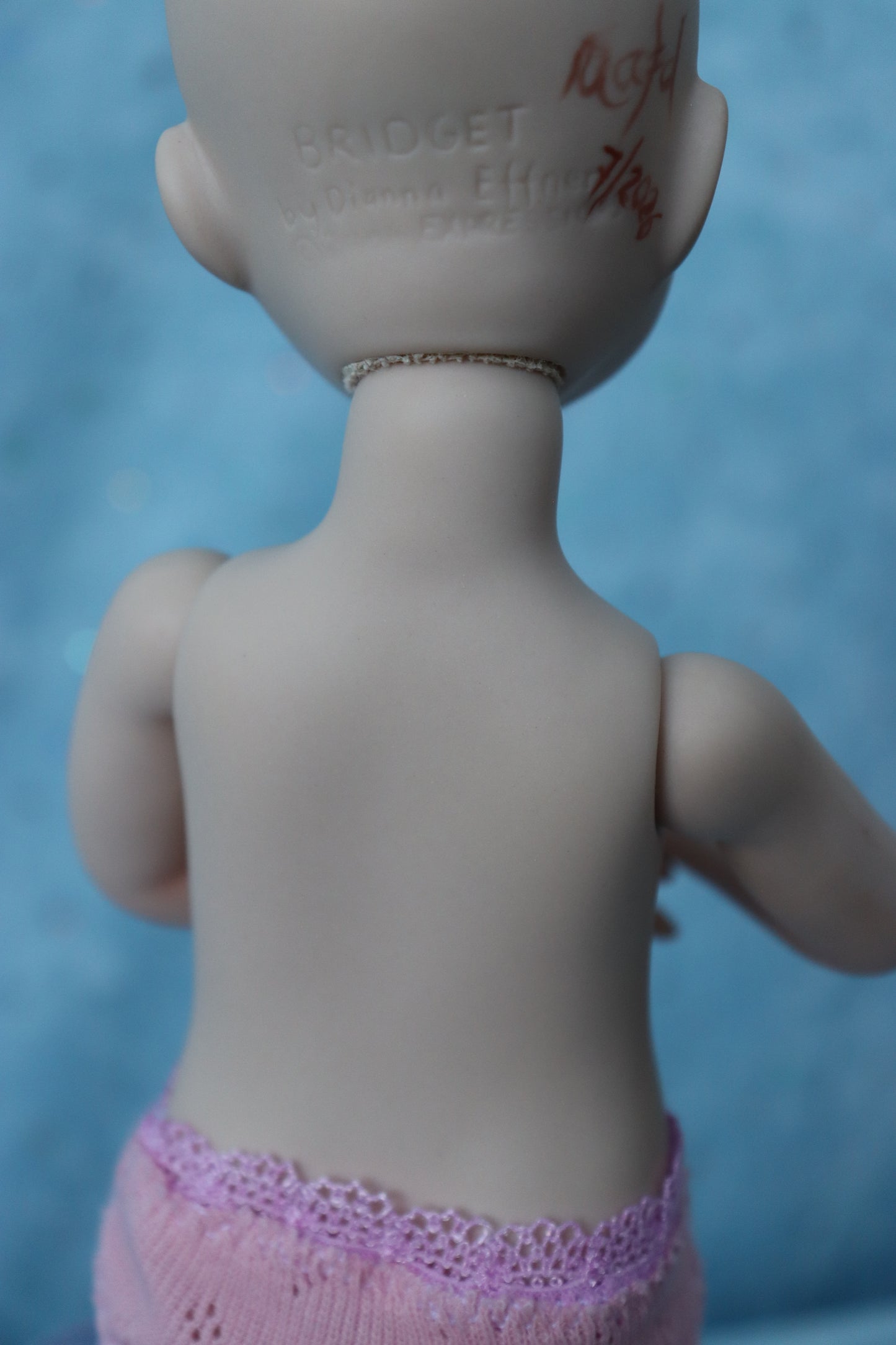 Bridget - OOAK - 11" Porcelain Doll - from Dianna Effner mold - MAFD