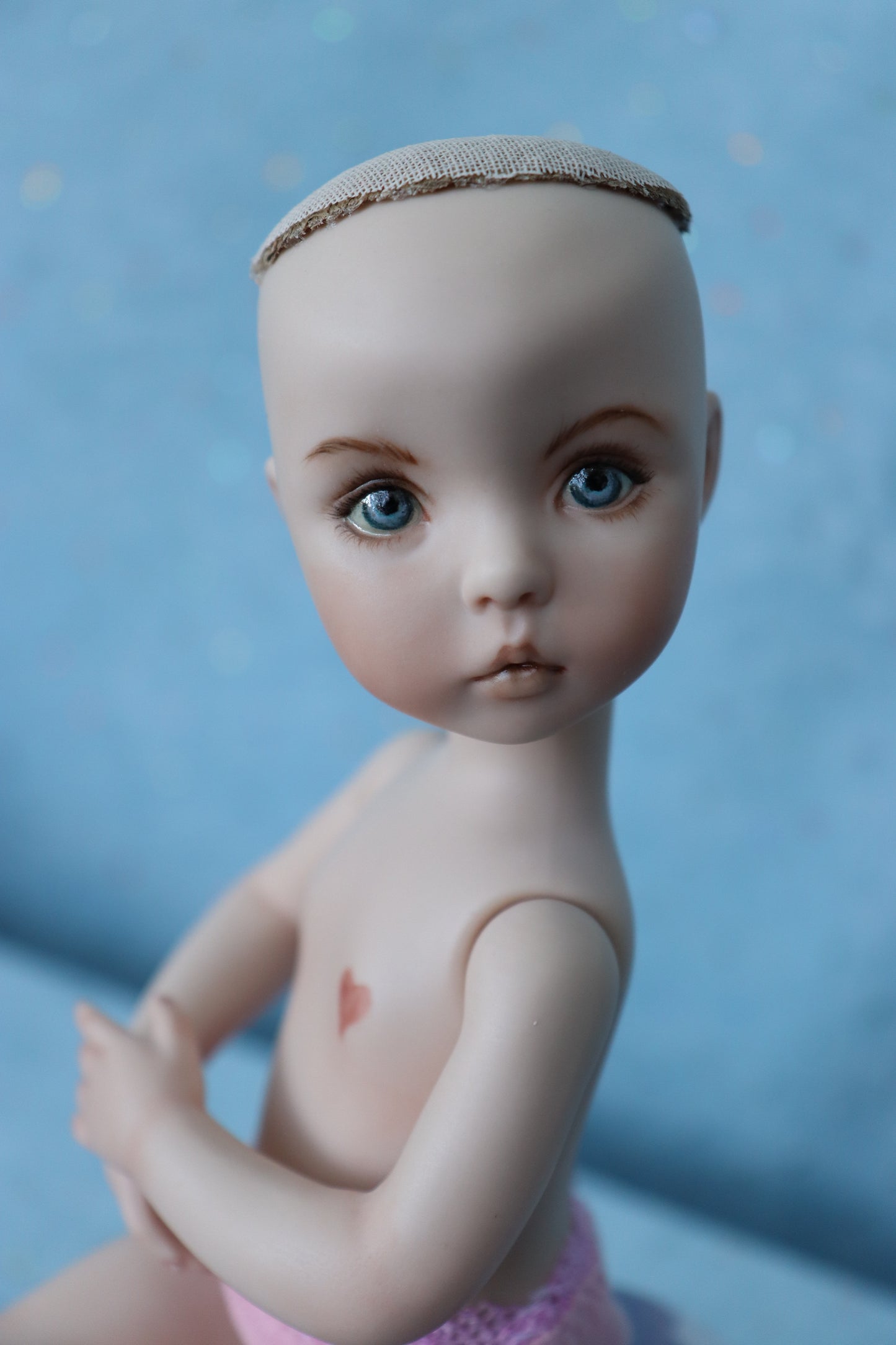 Bridget - OOAK - 11" Porcelain Doll - from Dianna Effner mold - MAFD
