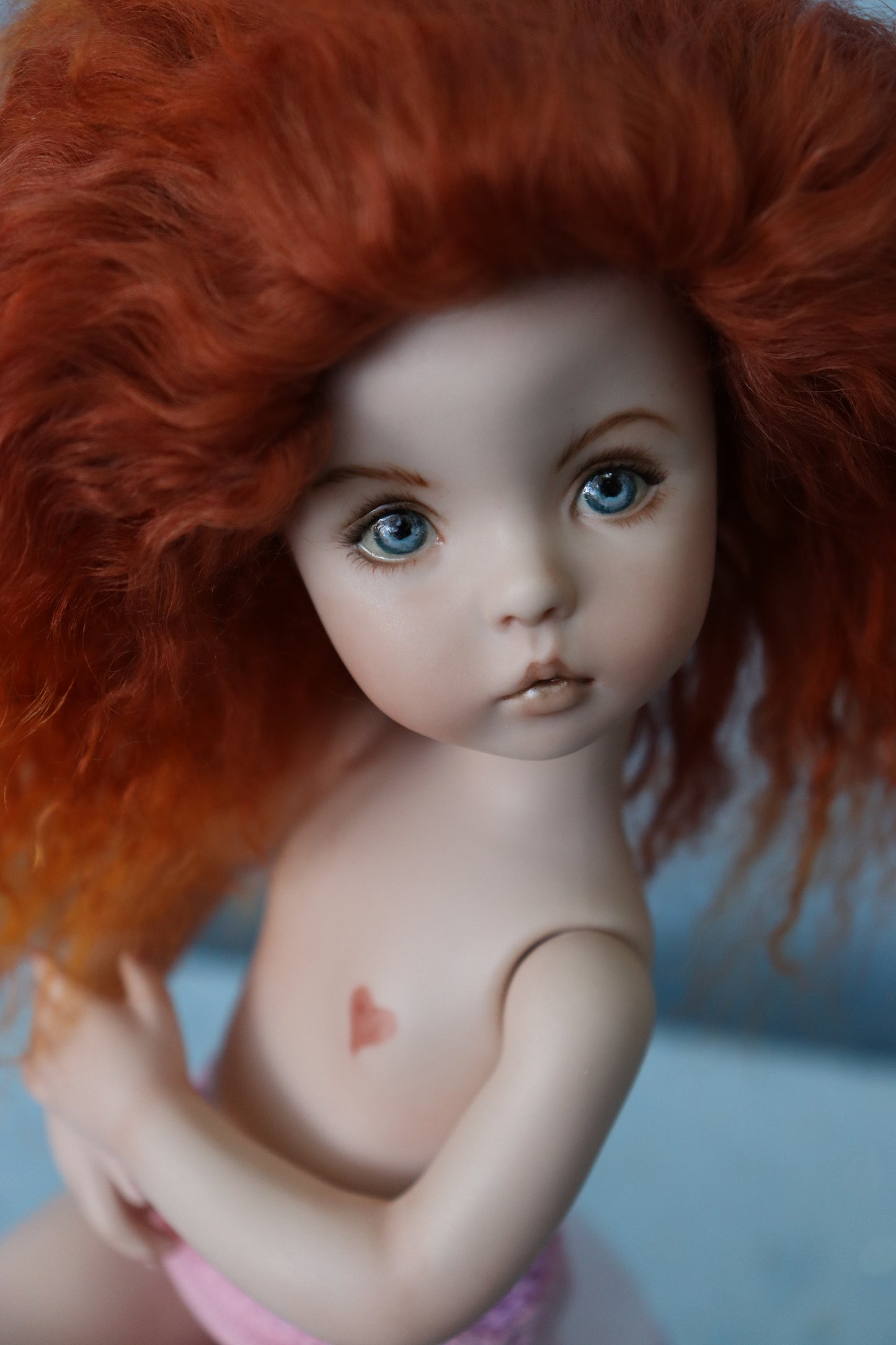Bridget - OOAK - 11" Porcelain Doll - from Dianna Effner mold - MAFD