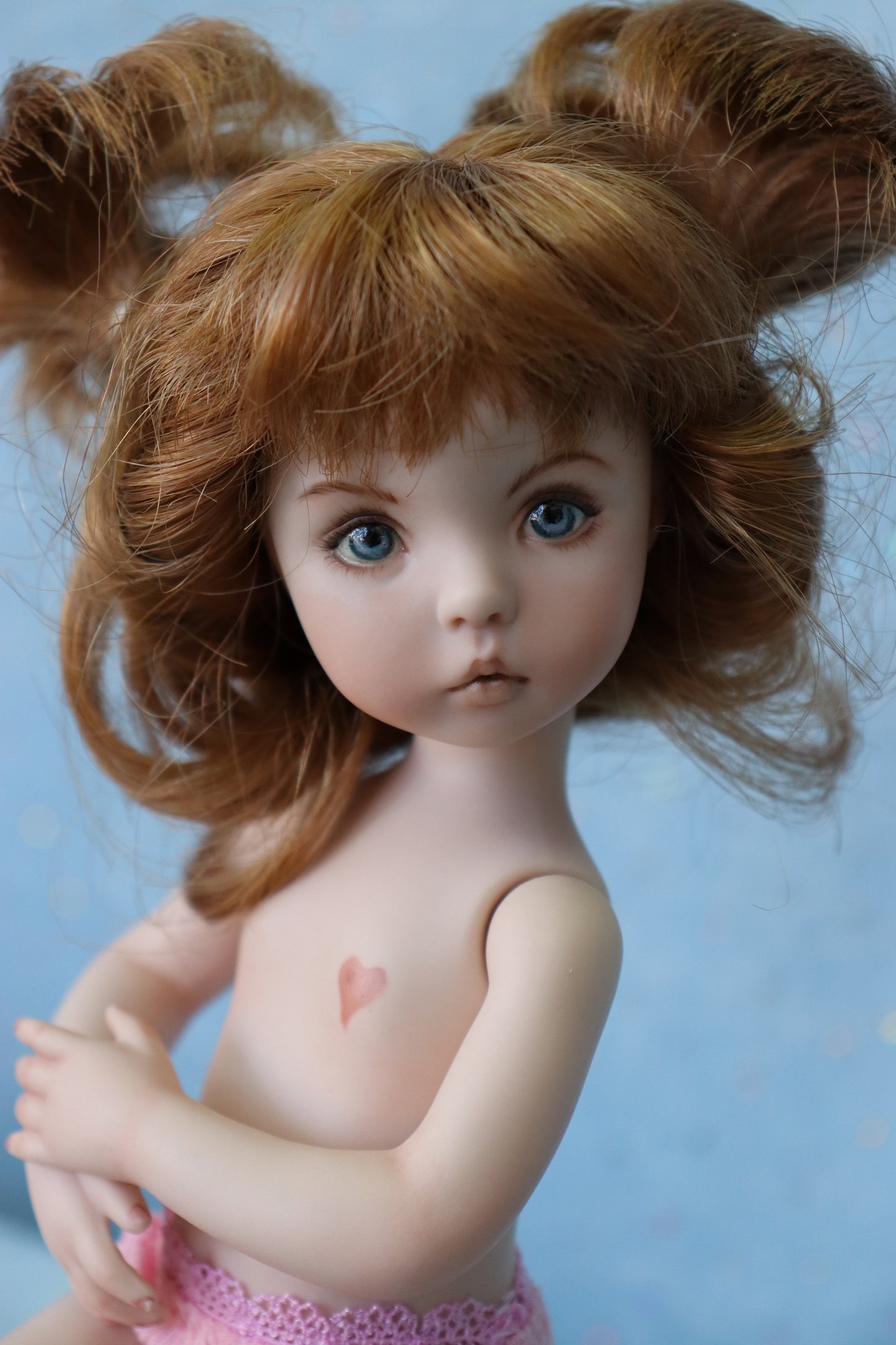 Bridget - OOAK - 11" Porcelain Doll - from Dianna Effner mold - MAFD