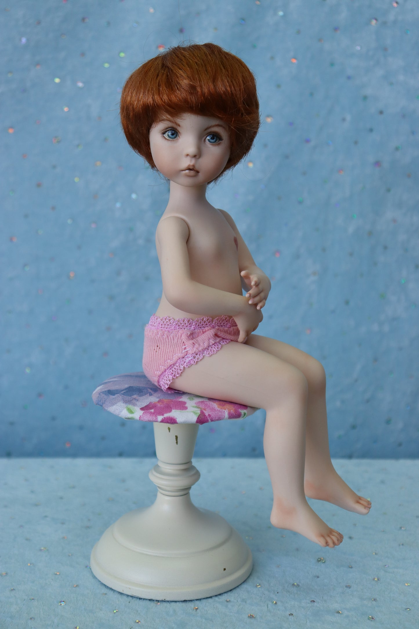 Bridget - OOAK - 11" Porcelain Doll - from Dianna Effner mold - MAFD