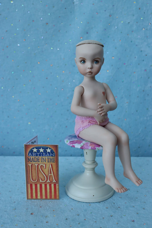 Bridget - OOAK - 11" Porcelain Doll - from Dianna Effner mold - MAFD