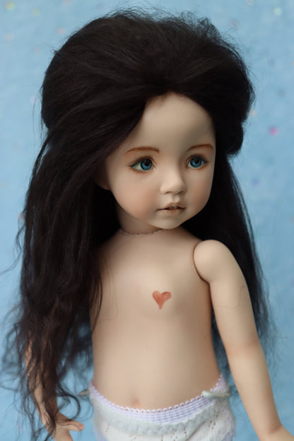 Brooke  - OOAK - 11" Porcelain Doll - from Dianna Effner mold - MAFD