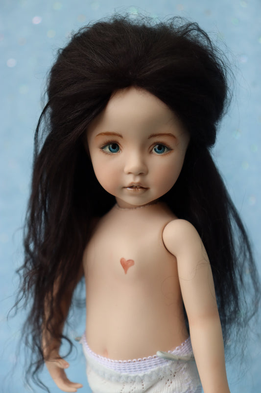 Brooke  - OOAK - 11" Porcelain Doll - from Dianna Effner mold - MAFD