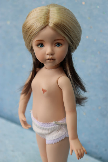 Brooke  - OOAK - 11" Porcelain Doll - from Dianna Effner mold - MAFD