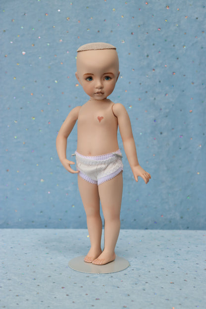 Brooke  - OOAK - 11" Porcelain Doll - from Dianna Effner mold - MAFD