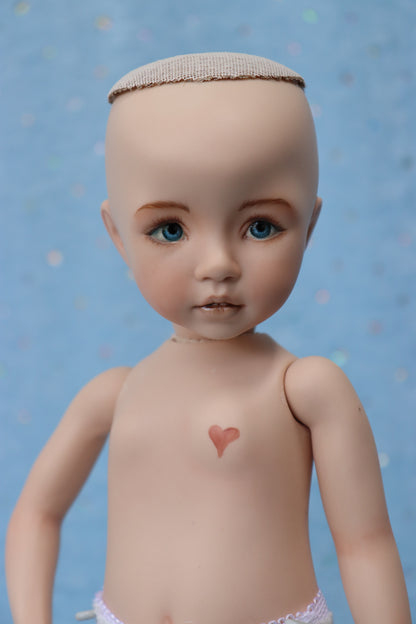 Brooke  - OOAK - 11" Porcelain Doll - from Dianna Effner mold - MAFD