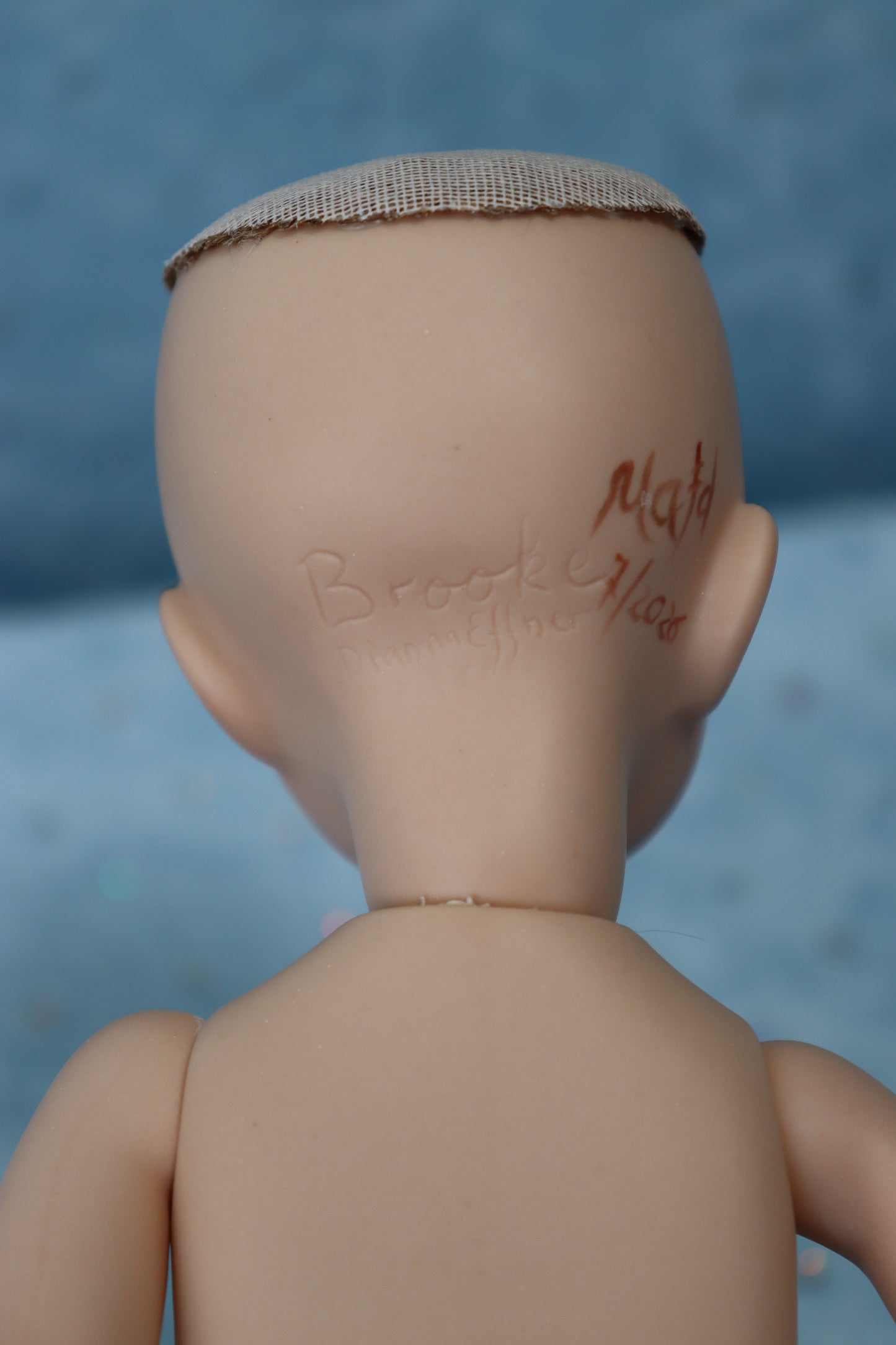 Brooke  - OOAK - 11" Porcelain Doll - from Dianna Effner mold - MAFD