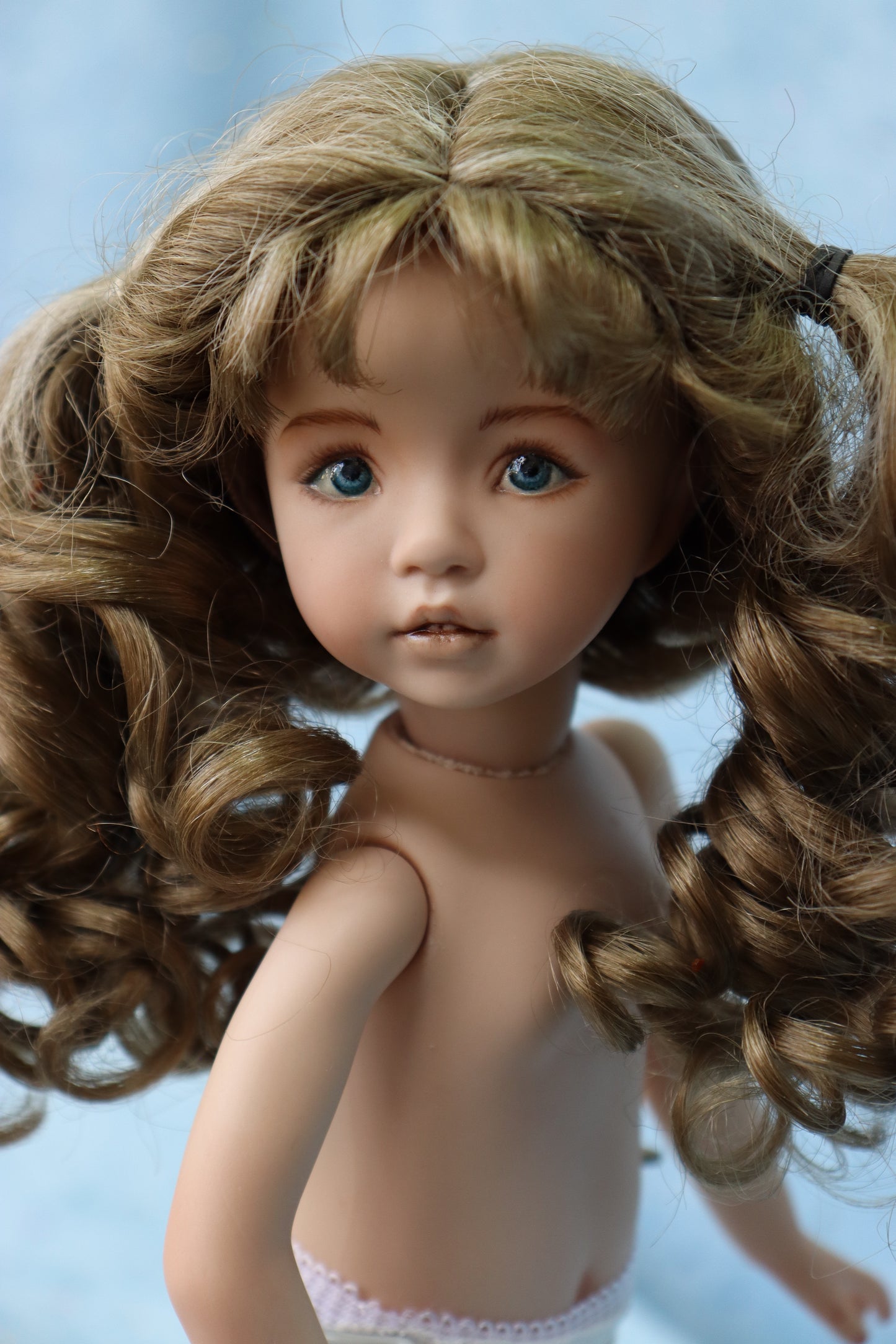 Brooke  - OOAK - 11" Porcelain Doll - from Dianna Effner mold - MAFD