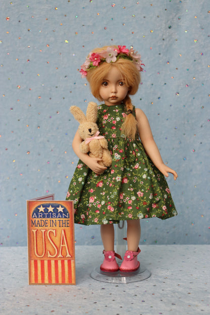 Emily - OOAK - 11" Porcelain Doll - from Dianna Effner mold - MAFD