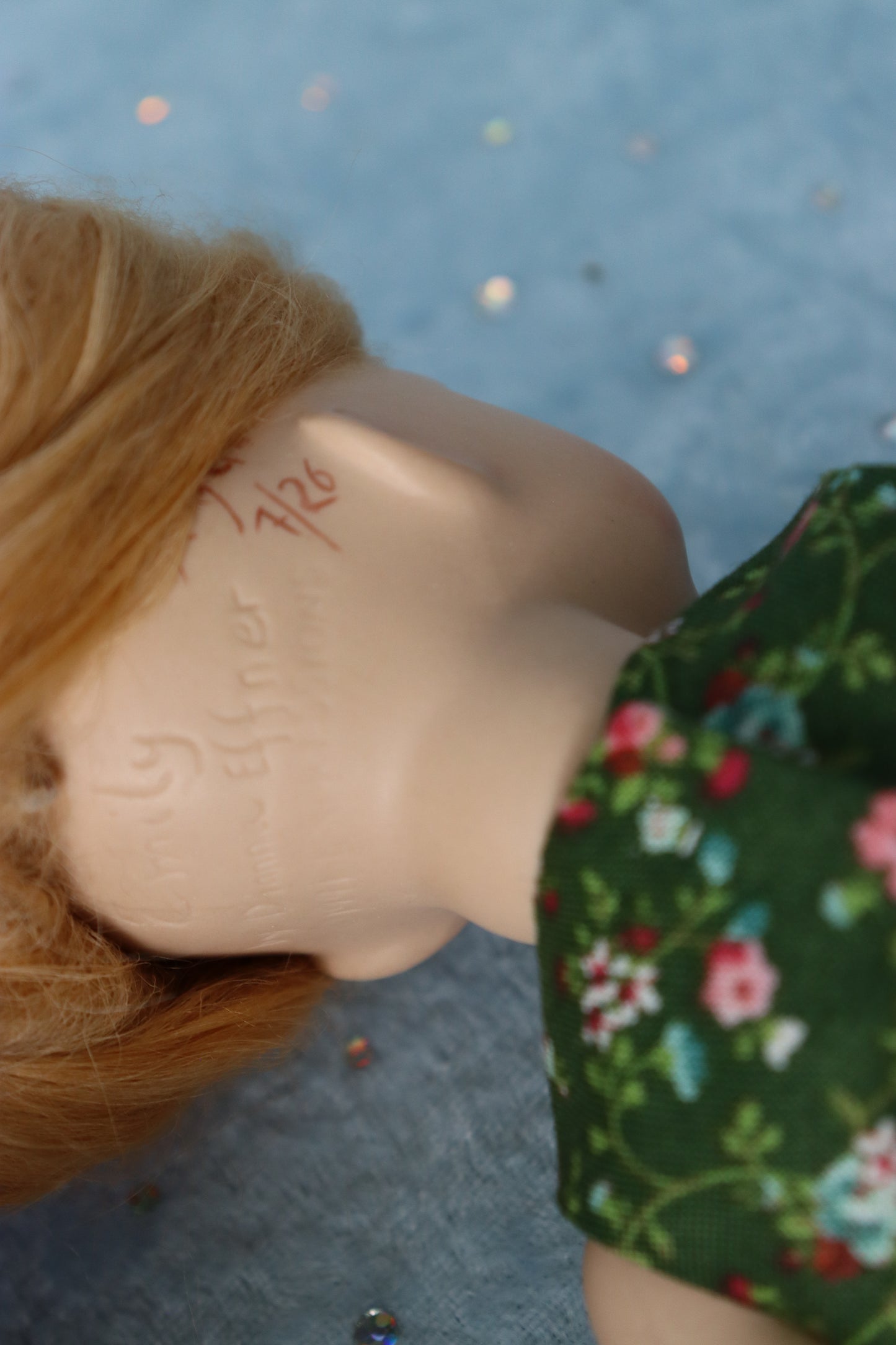 Emily - OOAK - 11" Porcelain Doll - from Dianna Effner mold - MAFD