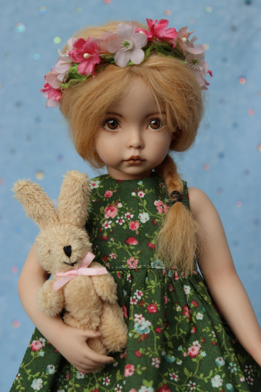 Emily - OOAK - 11" Porcelain Doll - from Dianna Effner mold - MAFD