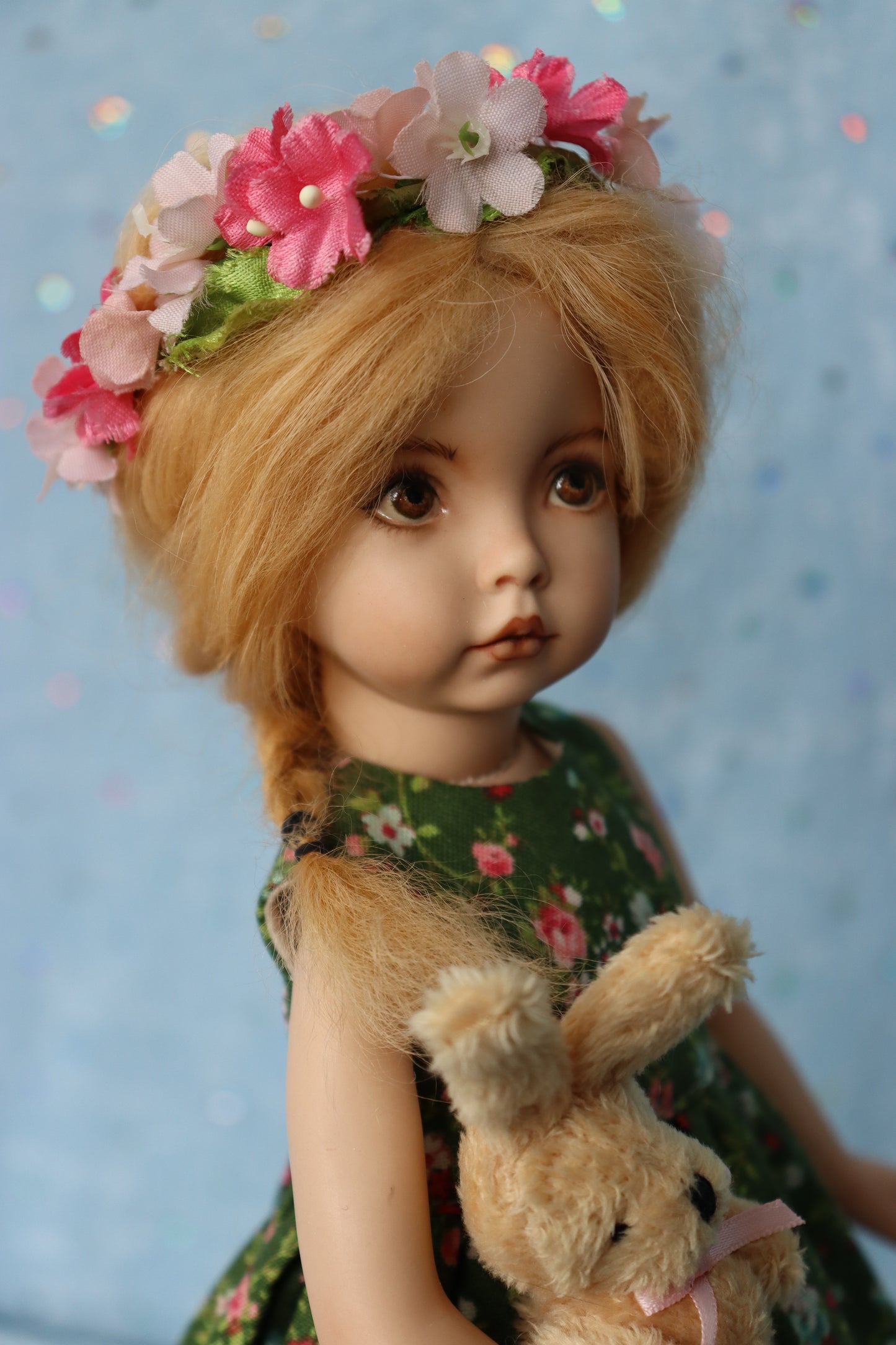 Emily - OOAK - 11" Porcelain Doll - from Dianna Effner mold - MAFD