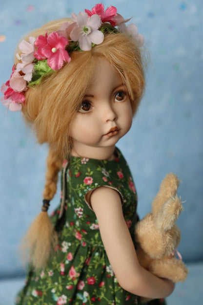 Emily - OOAK - 11" Porcelain Doll - from Dianna Effner mold - MAFD