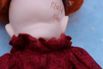Angel Eyes - OOAK - 8.5" Porcelain Doll - from Dianna Effner Expressions mold - MAFD