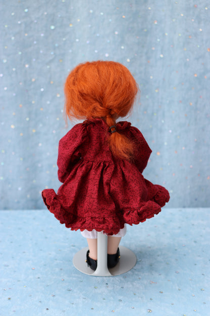 Angel Eyes - OOAK - 8.5" Porcelain Doll - from Dianna Effner Expressions mold - MAFD