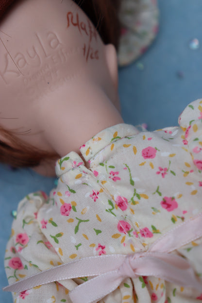 Kayla - OOAK - 11" Porcelain Doll - from Dianna Effner Expressions mold - MAFD