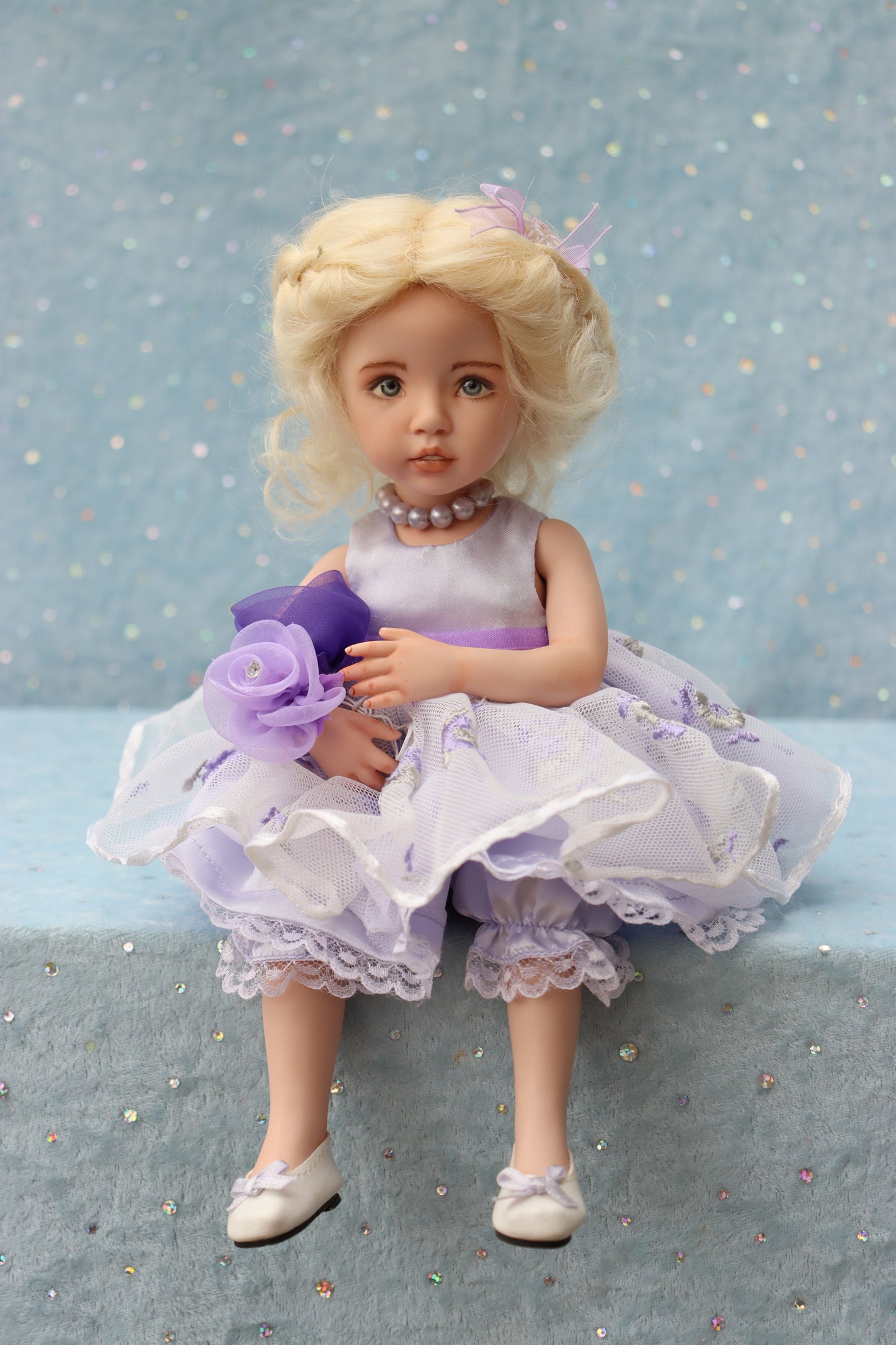 Brooke - OOAK - 11" Porcelain Doll - from Dianna Effner Expressions mold - MAFD