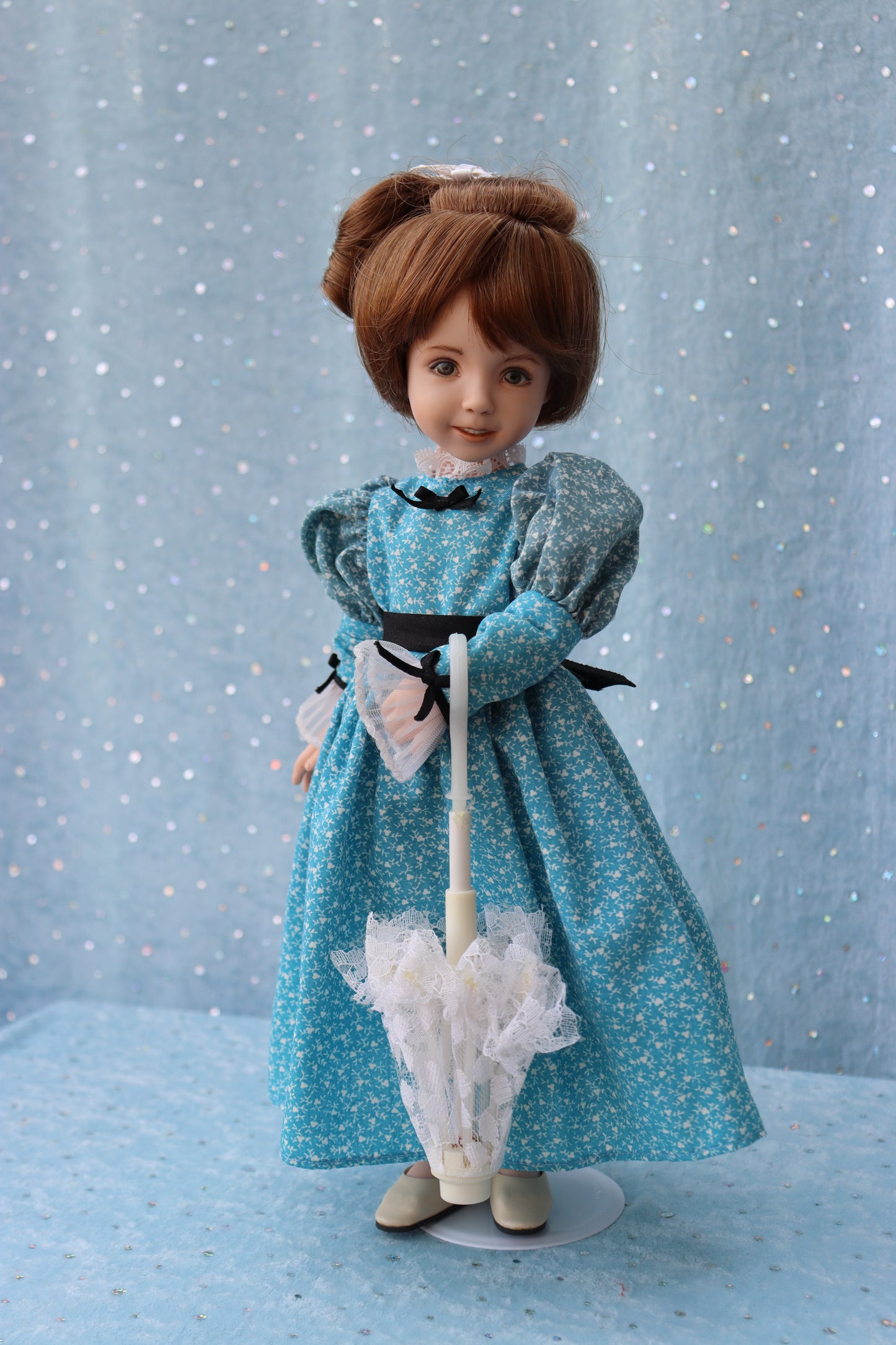 Josie - OOAK - 12" Porcelain Doll - from Dianna Effner Expressions mold - MAFD