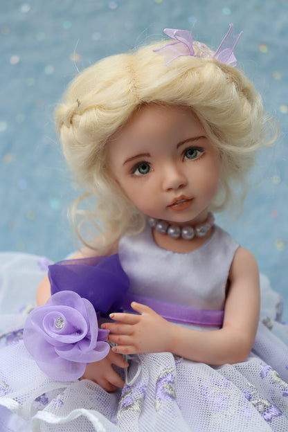 Brooke - OOAK - 11" Porcelain Doll - from Dianna Effner Expressions mold - MAFD