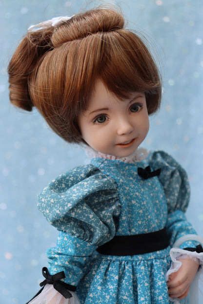 Josie - OOAK - 12" Porcelain Doll - from Dianna Effner Expressions mold - MAFD
