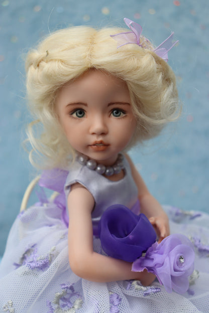 Brooke - OOAK - 11" Porcelain Doll - from Dianna Effner Expressions mold - MAFD