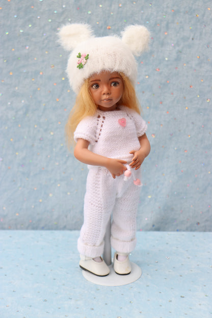 Portrait # 9 - OOAK - 11" Porcelain Doll - from Dianna Effner Expressions mold - MAFD