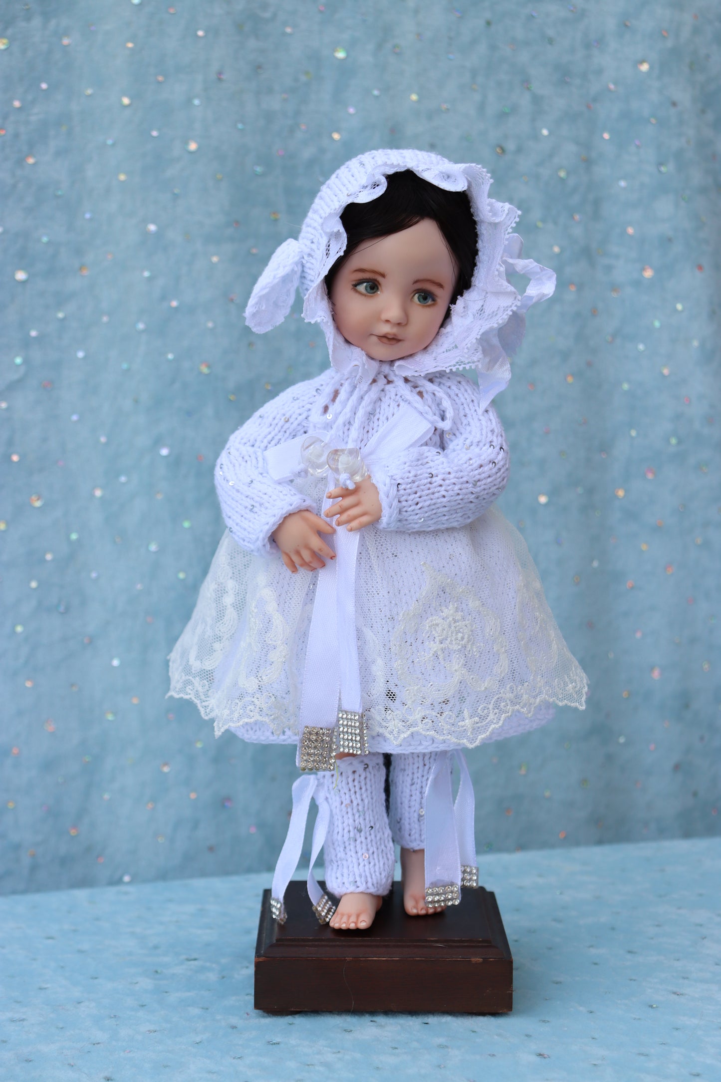 Allison - OOAK - 11" Porcelain Doll - from Dianna Effner Expressions mold - MAFD