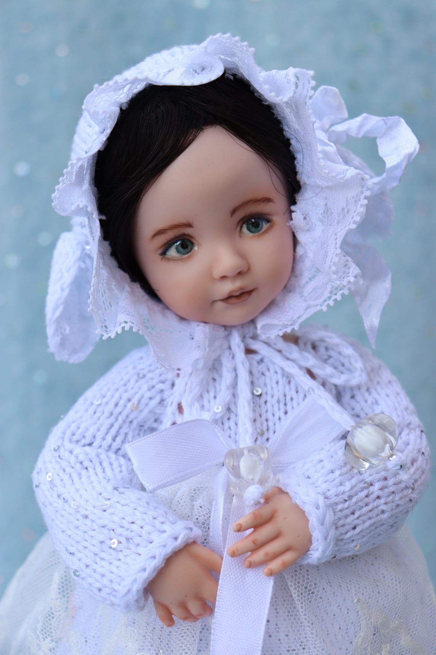 Allison - OOAK - 11" Porcelain Doll - from Dianna Effner Expressions mold - MAFD
