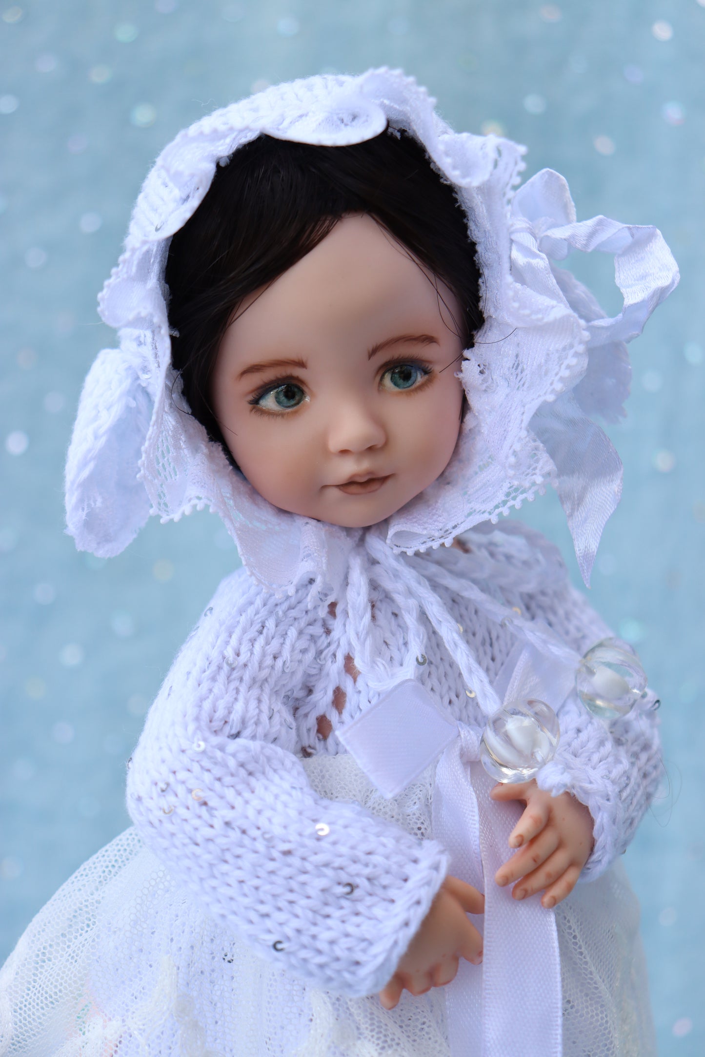 Allison - OOAK - 11" Porcelain Doll - from Dianna Effner Expressions mold - MAFD