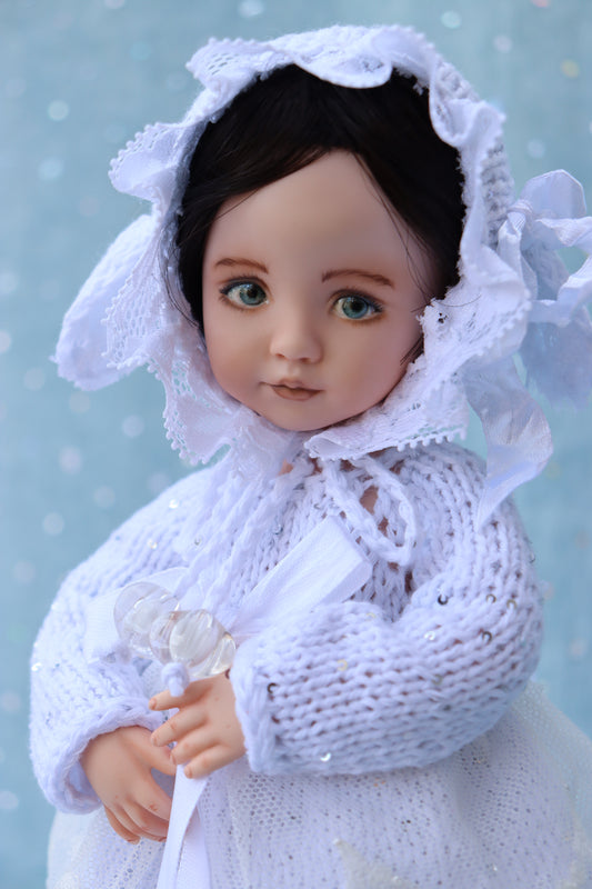 Allison - OOAK - 11" Porcelain Doll - from Dianna Effner Expressions mold - MAFD