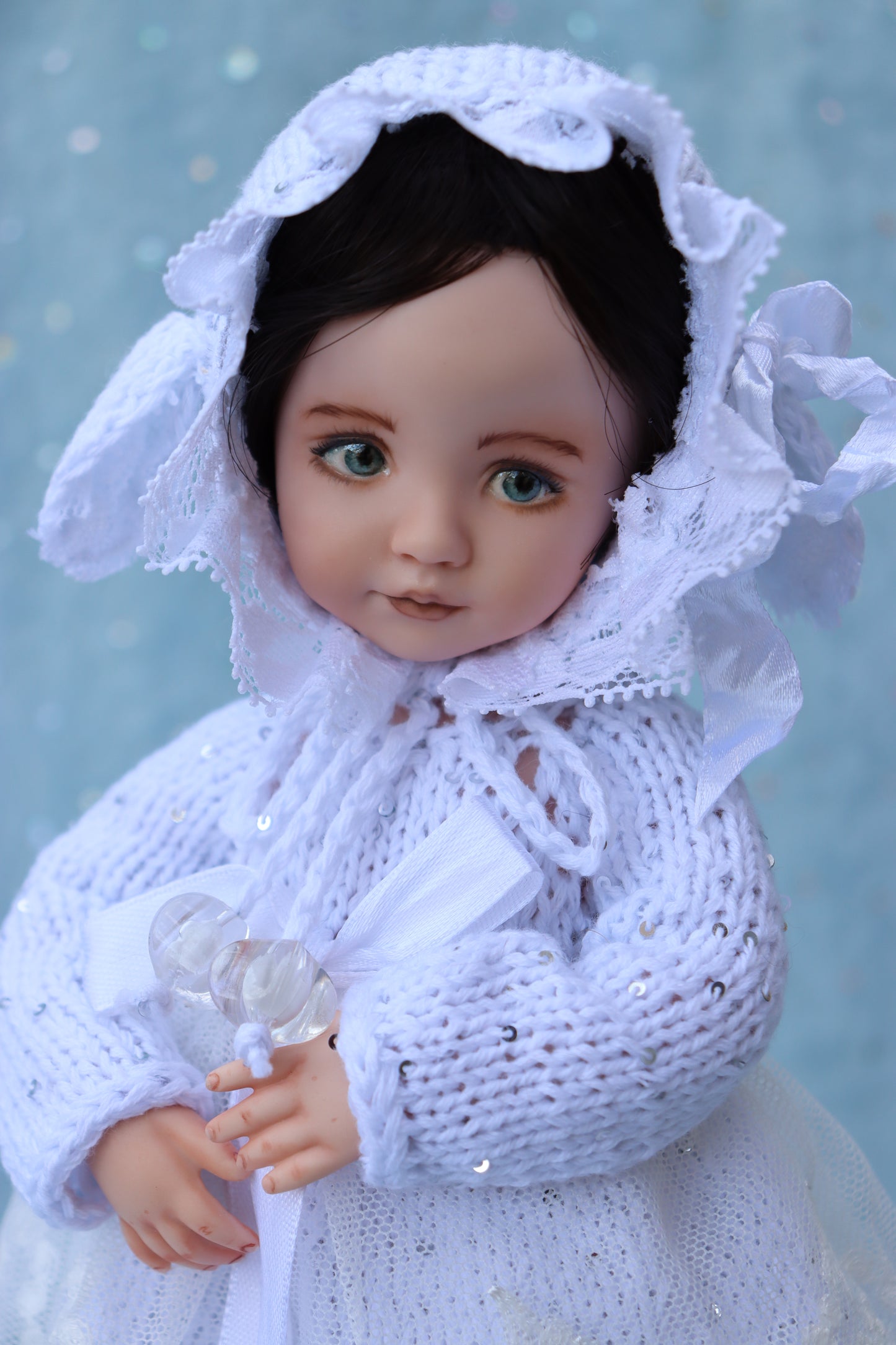 Allison - OOAK - 11" Porcelain Doll - from Dianna Effner Expressions mold - MAFD