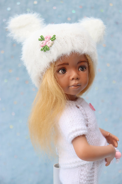 Portrait # 9 - OOAK - 11" Porcelain Doll - from Dianna Effner Expressions mold - MAFD